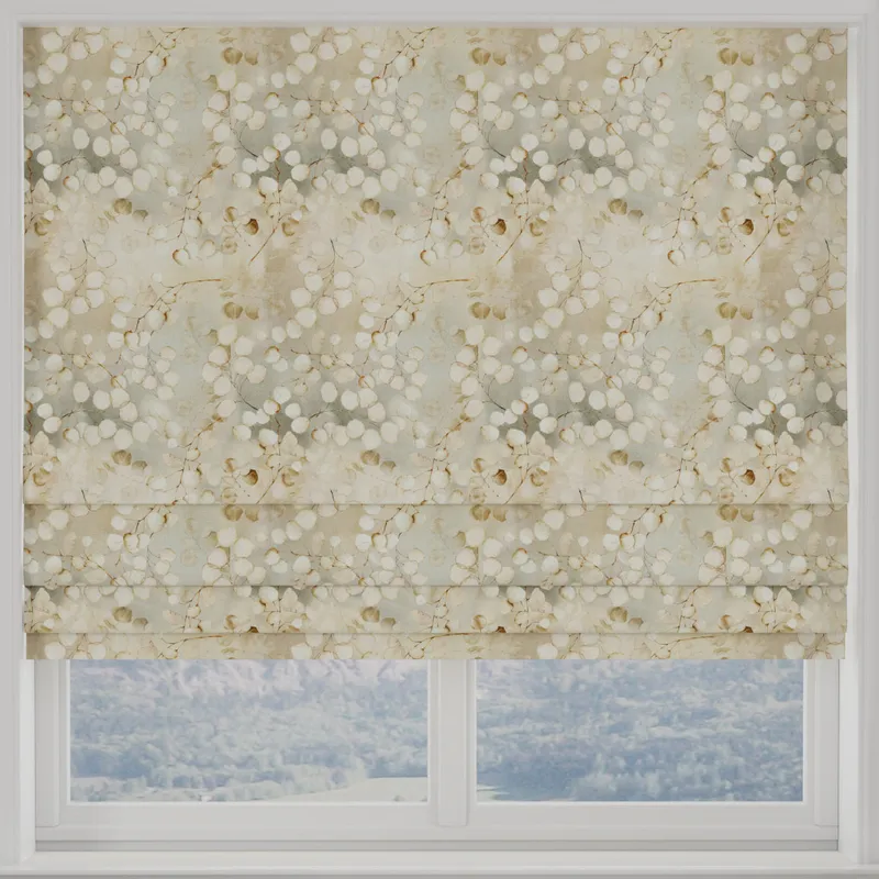 Ante Decor Lunaria Made To Measure Roman Blind Peach Fuzz