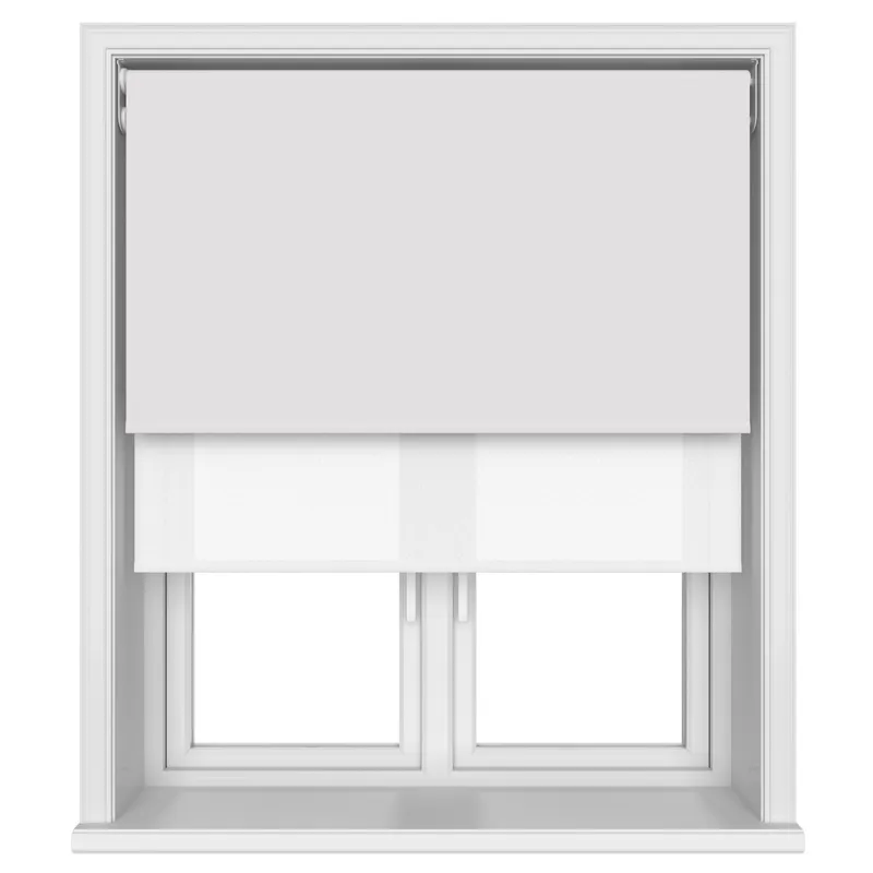 Bella Frost Motorised Double Roller Blind Blinds Uk