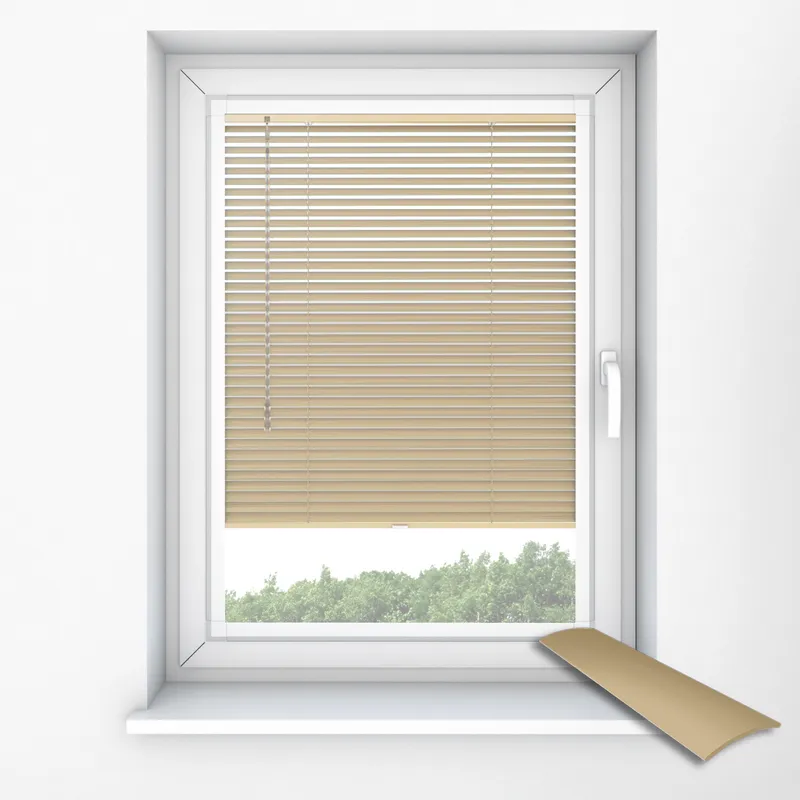 0011 Pale Mushroom Perfect Fit Venetian Blinds