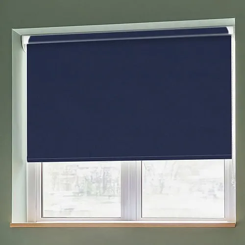 Banlight Duo Fr Navy (Blackout) Grip Fit Roller Blinds