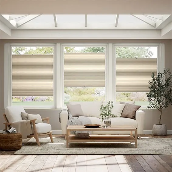 Perfect Fit Duoshade Terrazzo Sandstone Thermal Blind