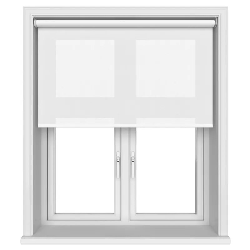Winfield Antique White Motorised Roller Blind