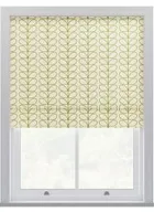 Orla Kiely Linear Stem Dark Grass Green Roman Blinds