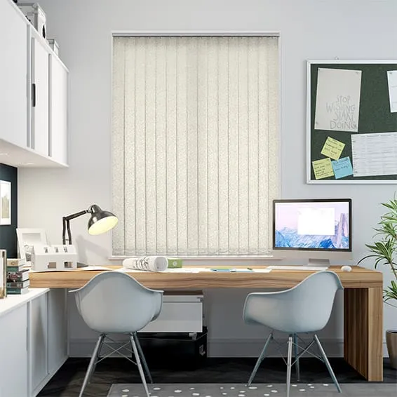 Nantes Creme Vertical Blind