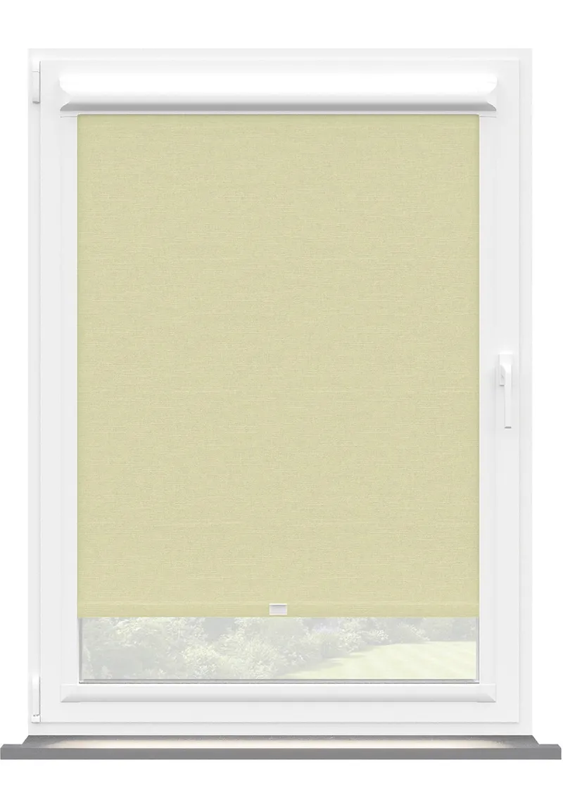 Buttercream Linen Touch Blackout Perfect Fit Roller Blind