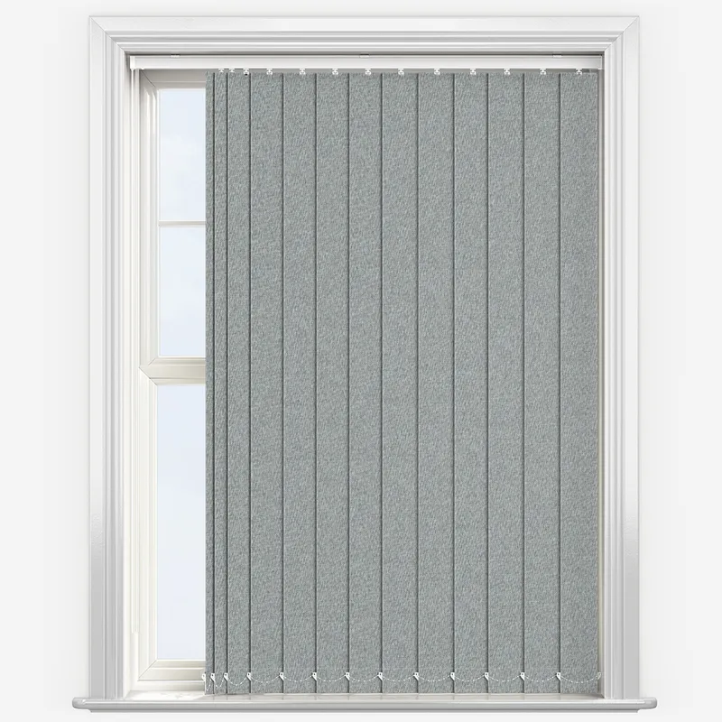 Aventis Blackout Dove Grey Vertical Blind