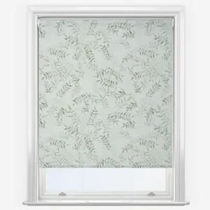 Sonova Studio Kaleidoscope Leaves White Roller Blind