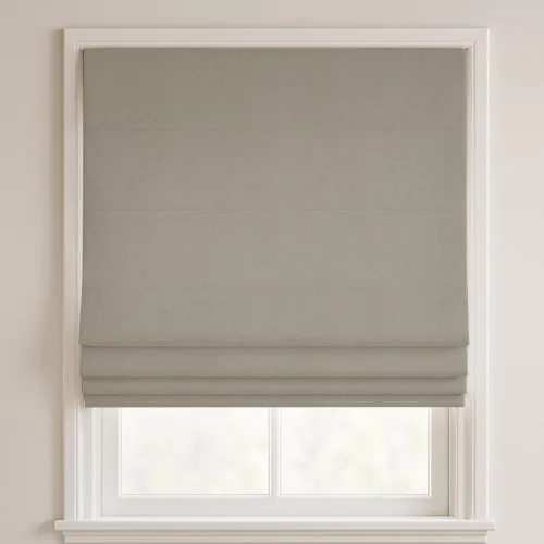 Orlando Natural Deluxe Roman Blinds