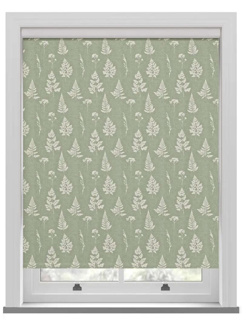 Emily Bond Tynesfield Sage Roller Blind