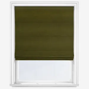 Venus Blackout Olive Roman Blind
