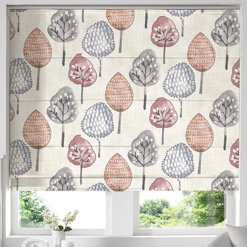 Runswick Made To Measure Roman Blind Plaster