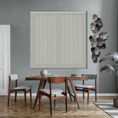 Lumi Silver Vertical Blind