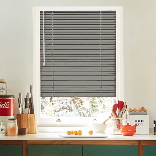 Graphite Perfect Fit Venetian Blinds