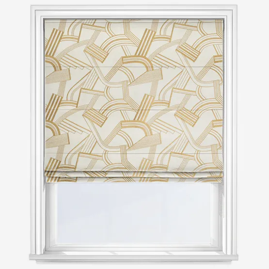 Camengo Annees Folles Ocre Roman Blind