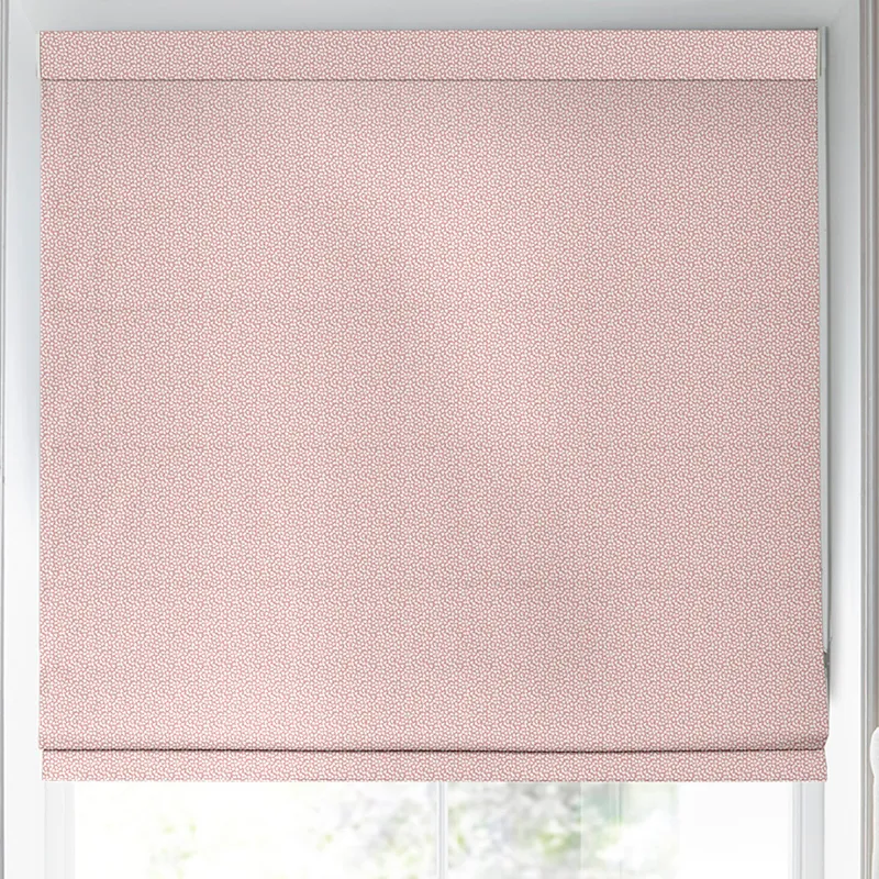 Laura Ashley Sycamore Made To Measure Roman Blind Blush
