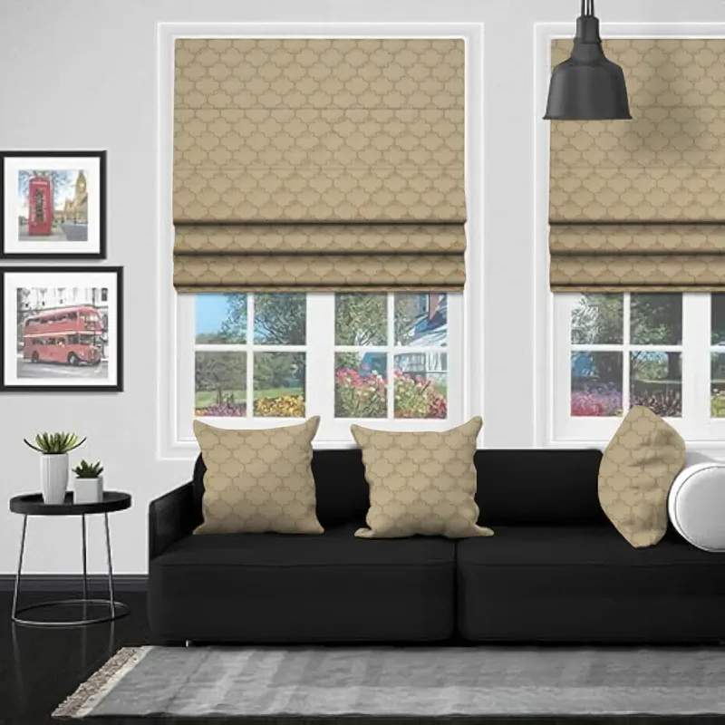 Eb Alhambra Sandstone Roman Blind