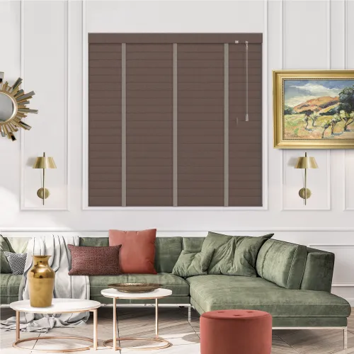 Copper Flame With Stealth Tape Venetian Blind