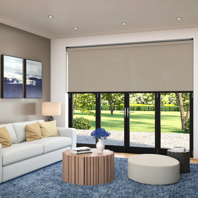 Zenith Xl Oyster Extra Wide Electric Roller Blinds
