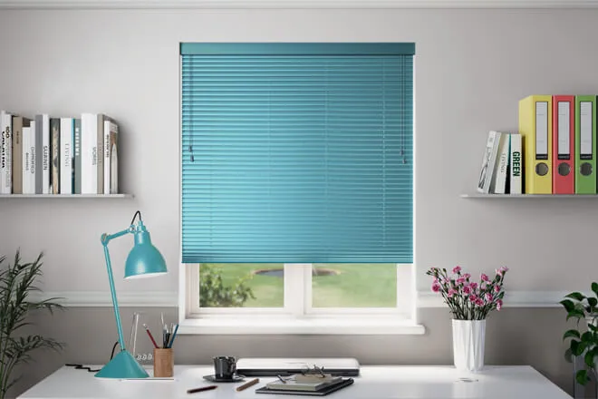 Millennium Metallic Blue - Venetian Blinds