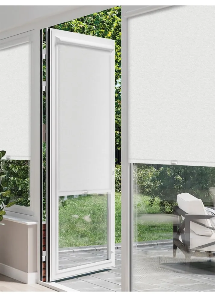 Amsterdam Light Grey Perfect Fit® Roller Blind