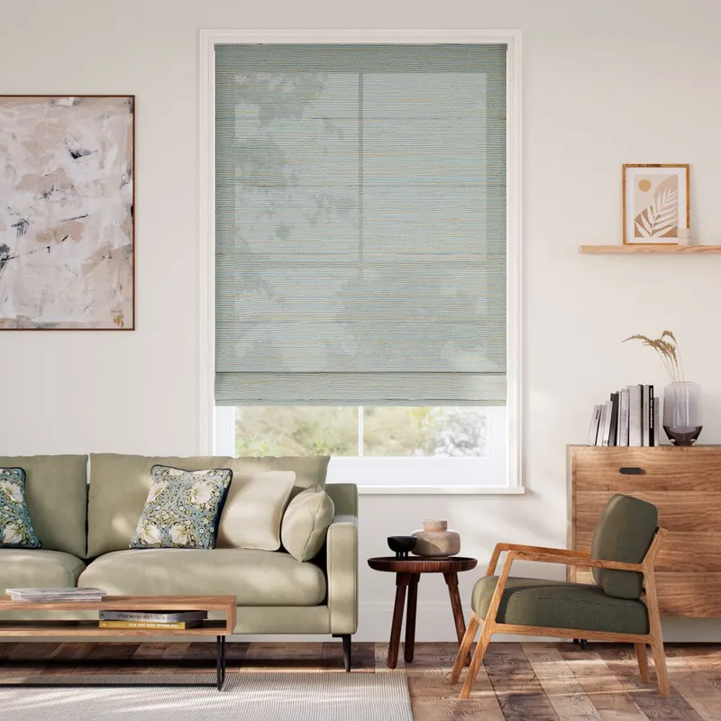 Talara Driftwood Roman Blind