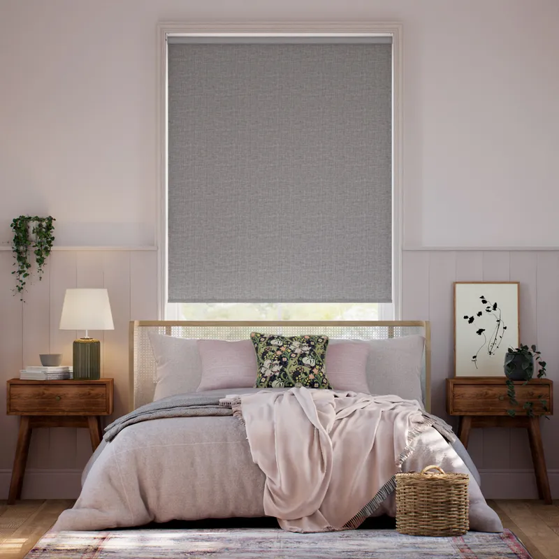 Selene Blackout Graphite Roller Blind