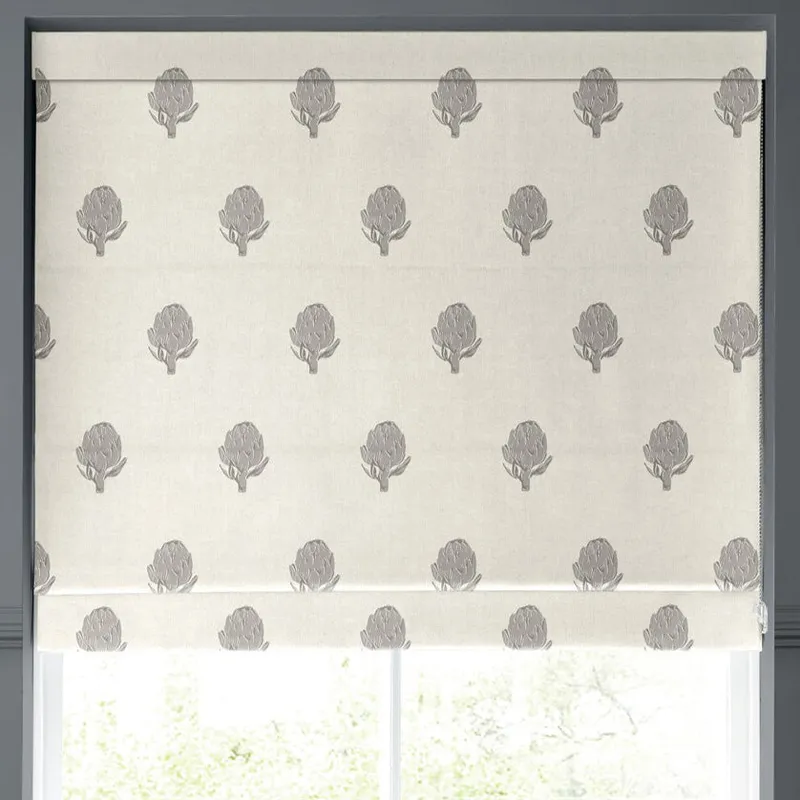 Emily Bond Globe Made To Measure Roman Blind Pebble