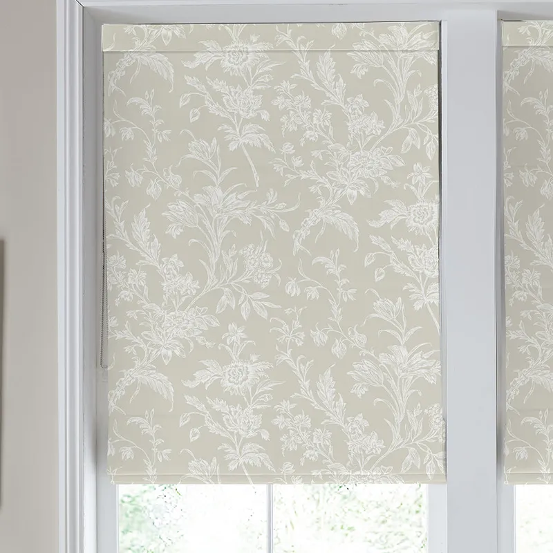 Laura Ashley Lloyd Made To Measure Roman Blind Dove Grey