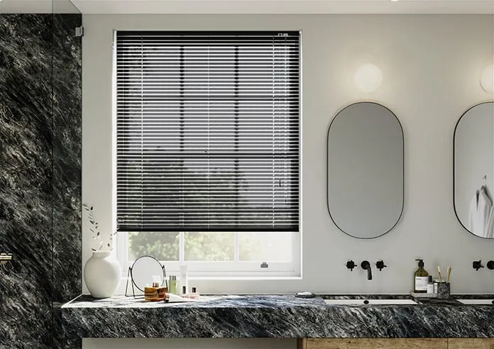 Vista (Perforated) Black - Venetian Blind