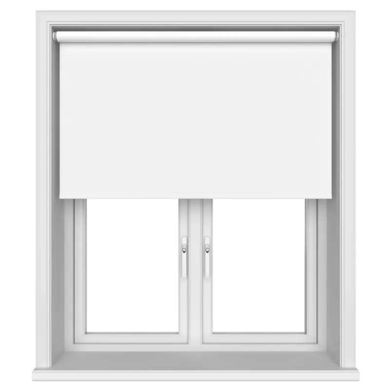 Twistfit Sunset White Blackout Motorised
