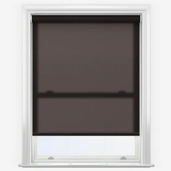 Deluxe Plain Espresso Roller Blind