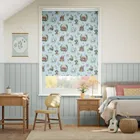 Alice In Wonderland Blackout Blue Roller Blind
