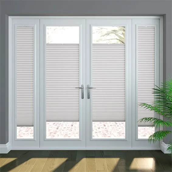 Perfect Fit Duolight Grey Thermal Blind