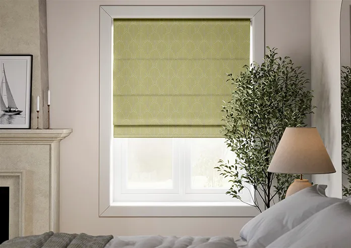 Boudoir Olive - Roman Blind
