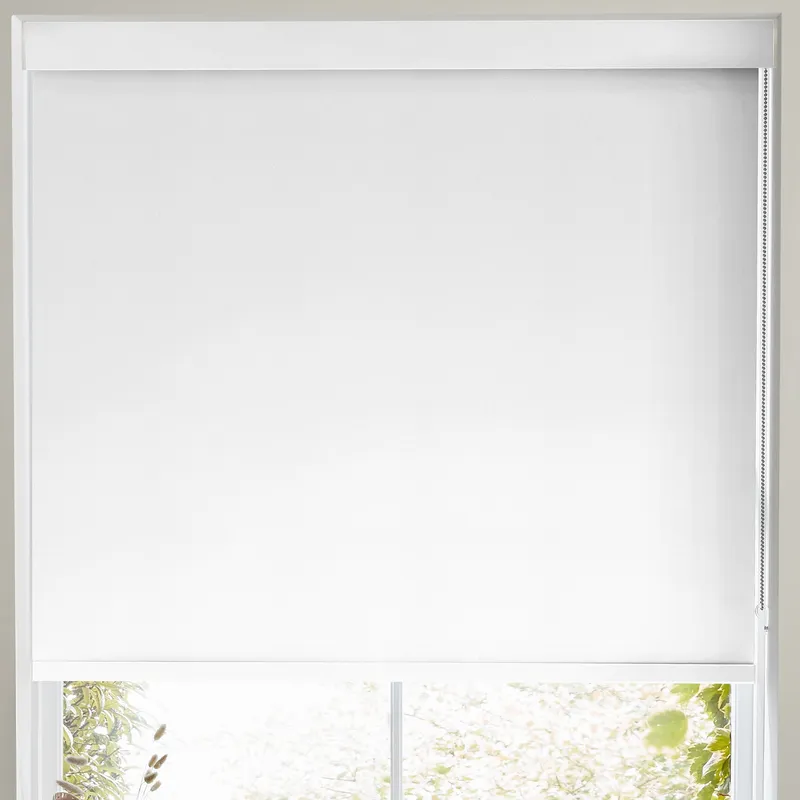 Destiny Made To Measure Blackout Roller Blind White