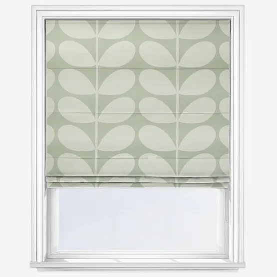 Orla Kiely Jumbo Solid Stem Pebble Roman Blind