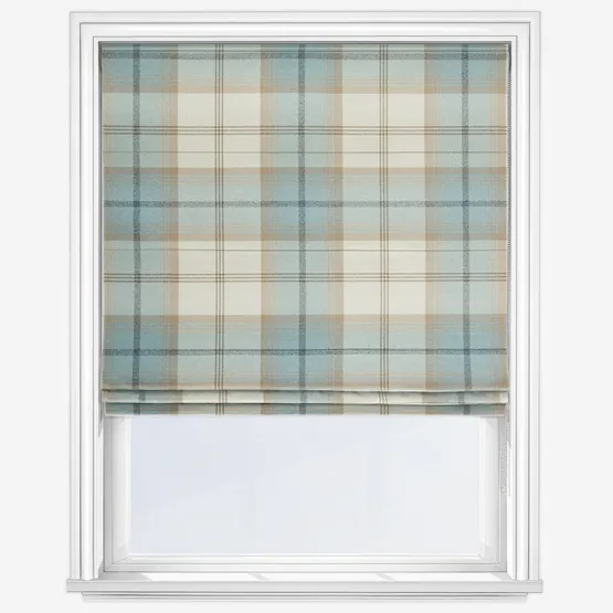 Balmoral Sky Roman Blind