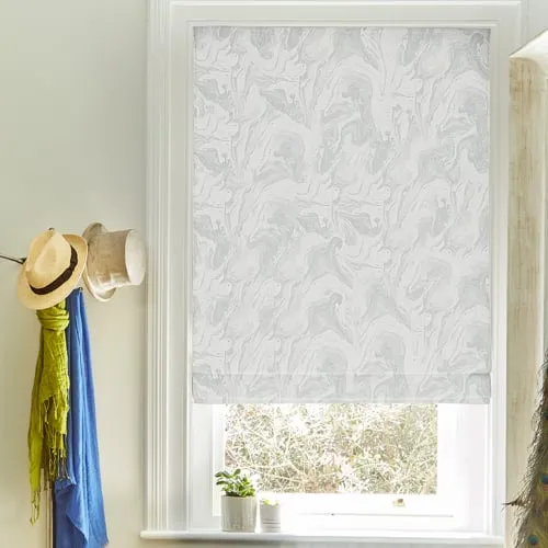 Ripple Shadow Deluxe Roman Blinds
