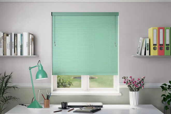 Millennium Powder Green - Venetian Blinds