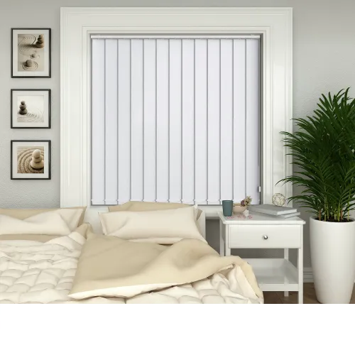 Eden Bright White Vertical Blind