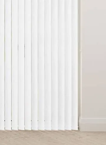 Bella Snow White Vertical Blind