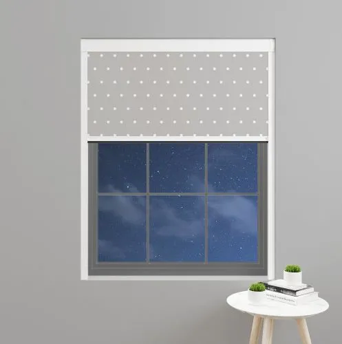 Slate Spot Pattern Xl Blocout Blind