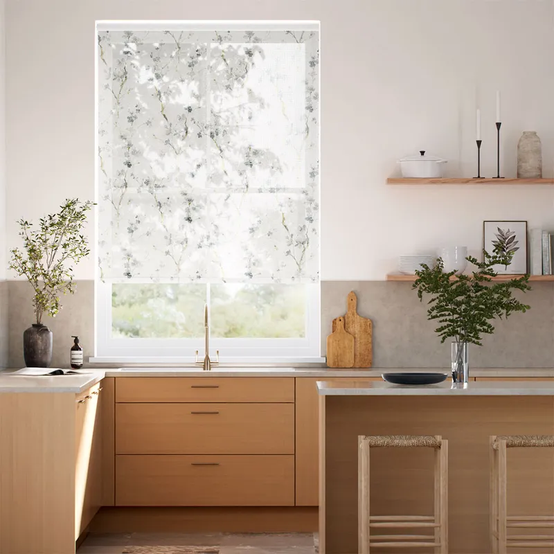 Fuji Blossom Cloud Magic Screen Roller Blind