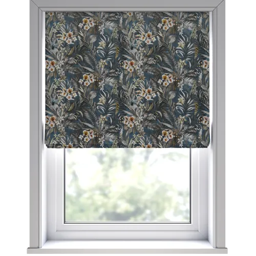 Verdant River Deluxe Roman Blinds
