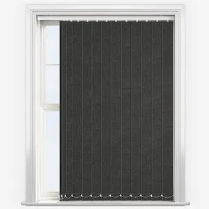 Voga Slate Grey Textured Vertical Blind