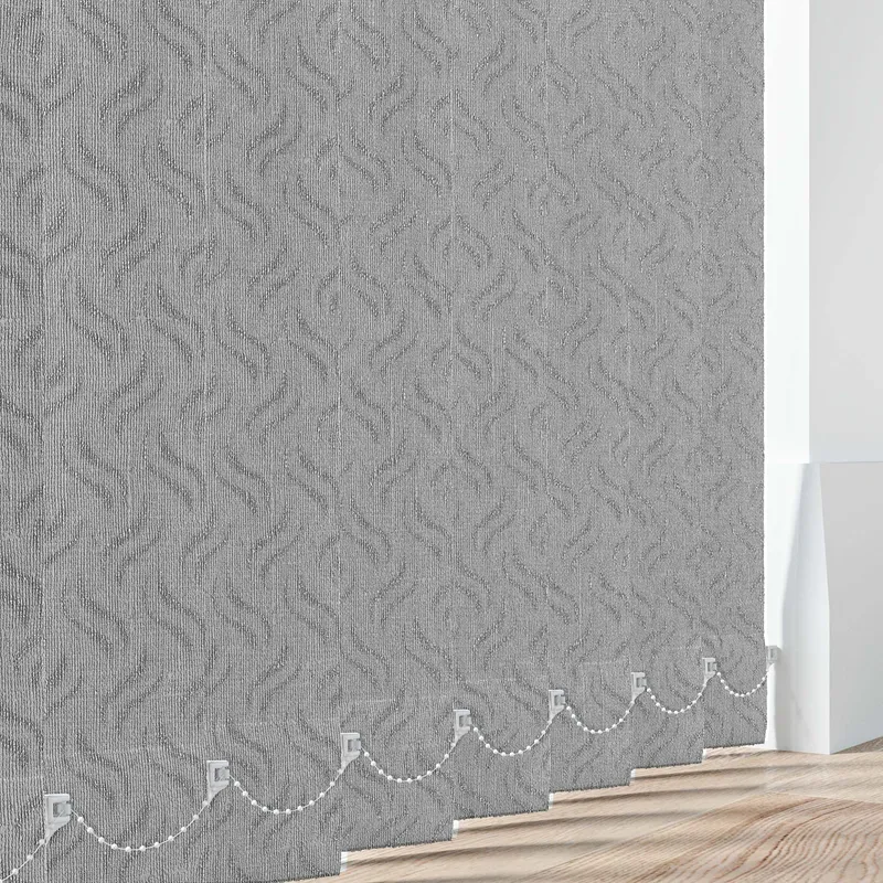 Gravity Grey - Pvc Blackout Waterproof Vertical Blind