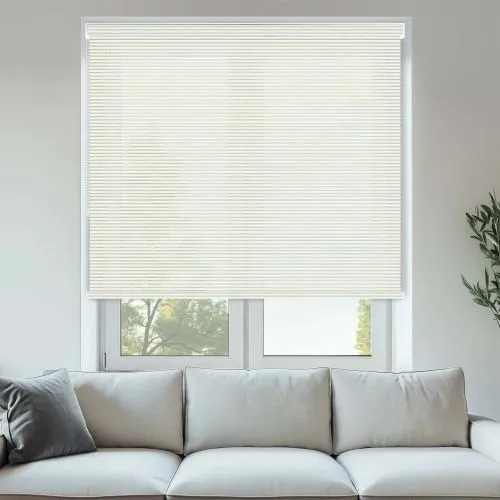 Sumatra Cream Pelmet Roller Blinds - Elegant Window Coverings