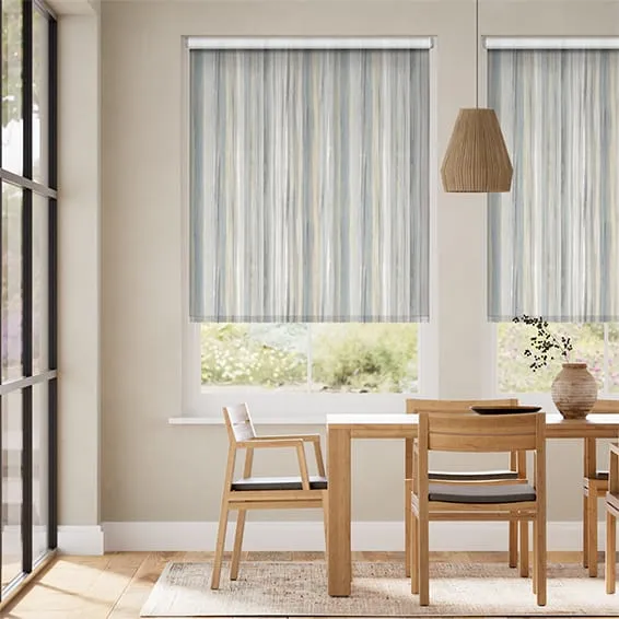 Oasis Stripe Mineral Roller Blind