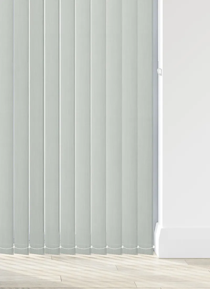 Woven Duck Egg Vertical Blind