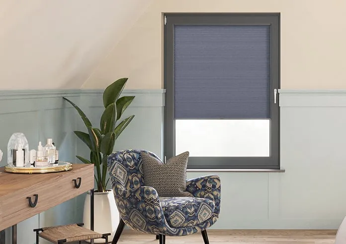 Obscura Anthracite - Stick Fit Honeycomb Blind